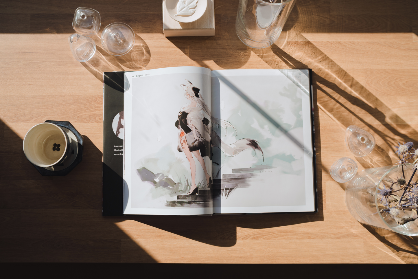 Idyllic Hardcover Art Book