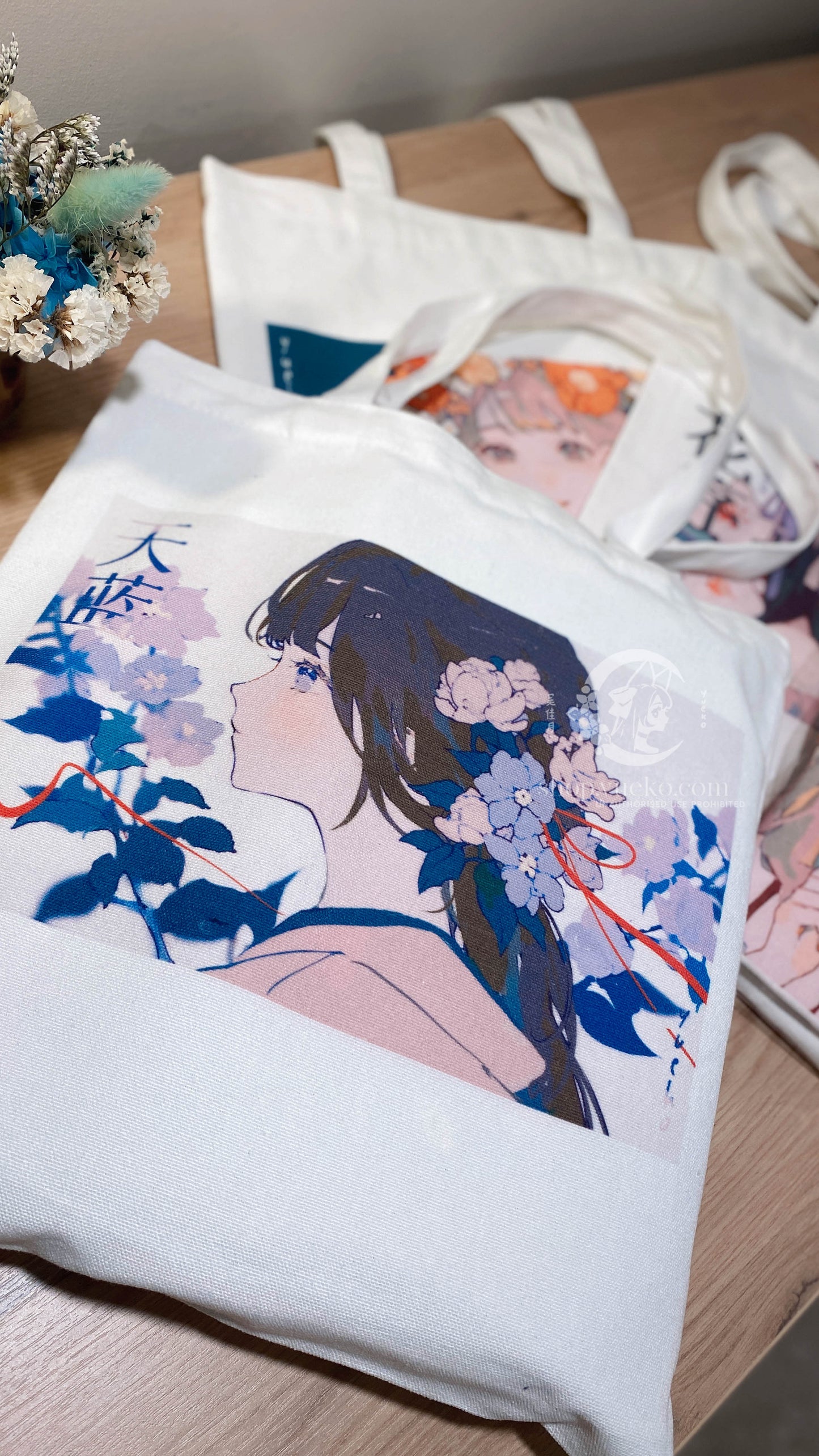 Cerulean Tote Bag