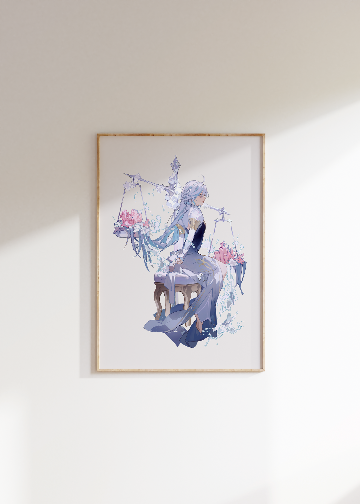 Focalors - Genshin Impact Print