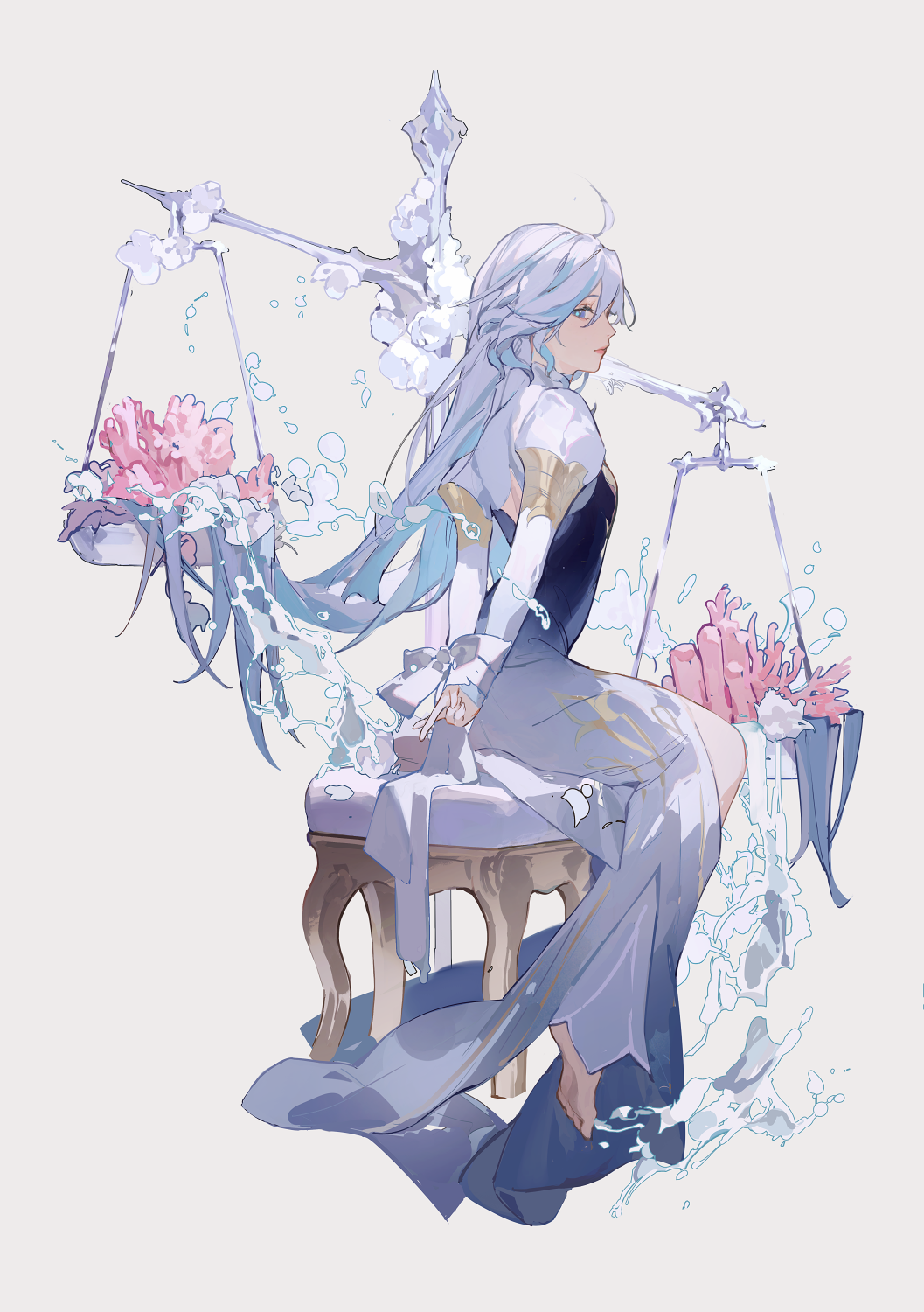 Focalors - Genshin Impact Print