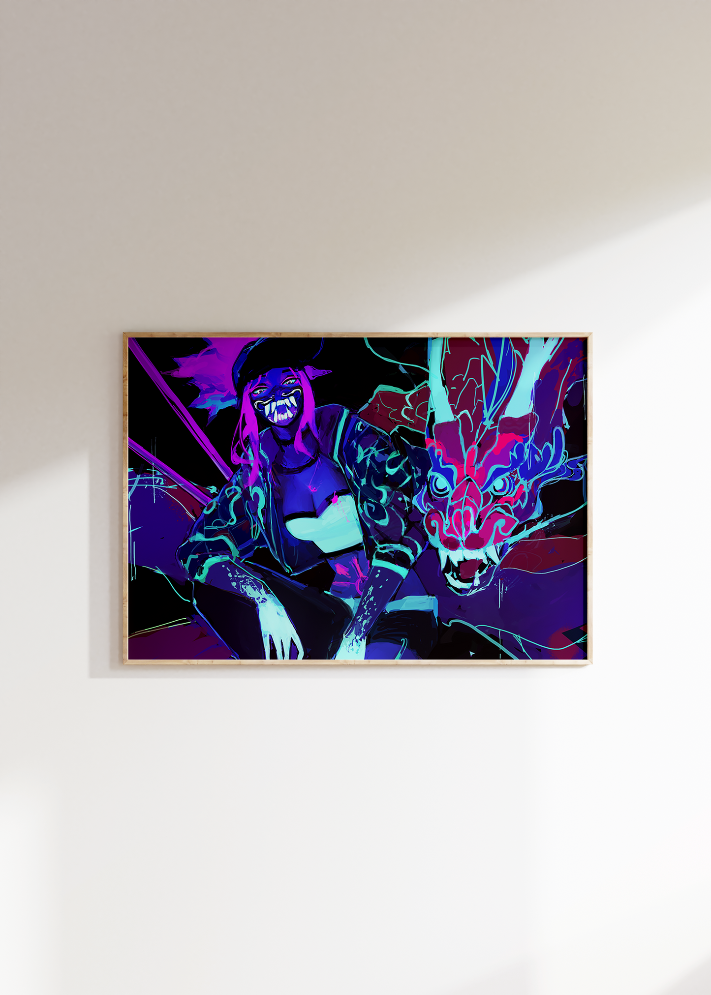 KDA Akali Print - League of Legends
