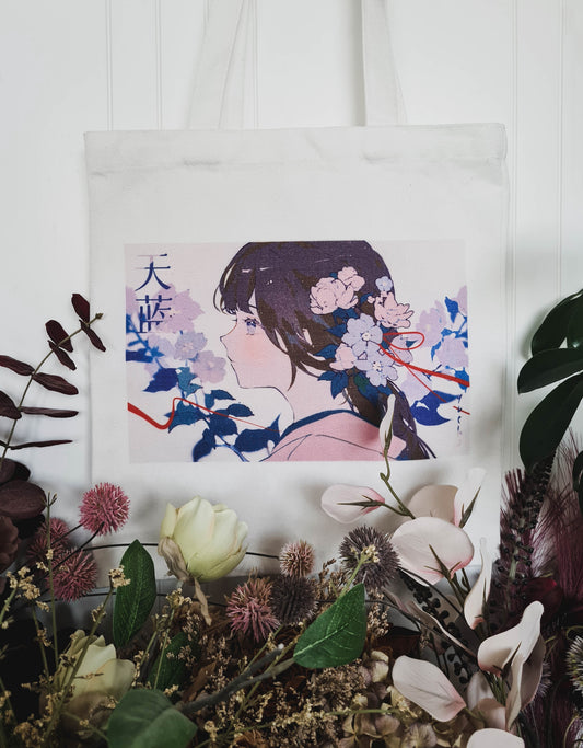 Cerulean Tote Bag