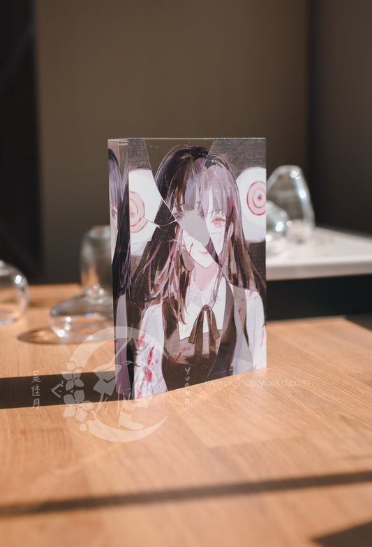 War Devil Acrylic Block